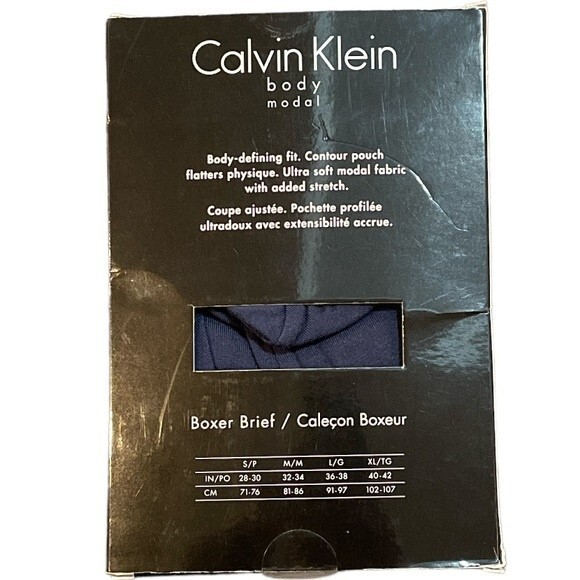 NWT CALVIN KLEIN Boxer Briefs - 3 Pack Size Small Waist 28 - 30 - Picture 2 of 7